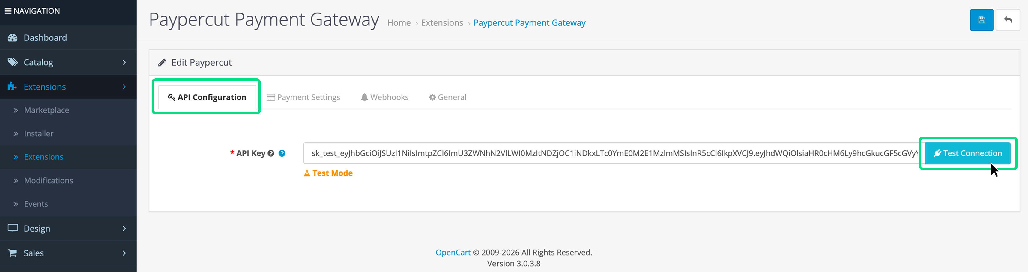 API Configuration